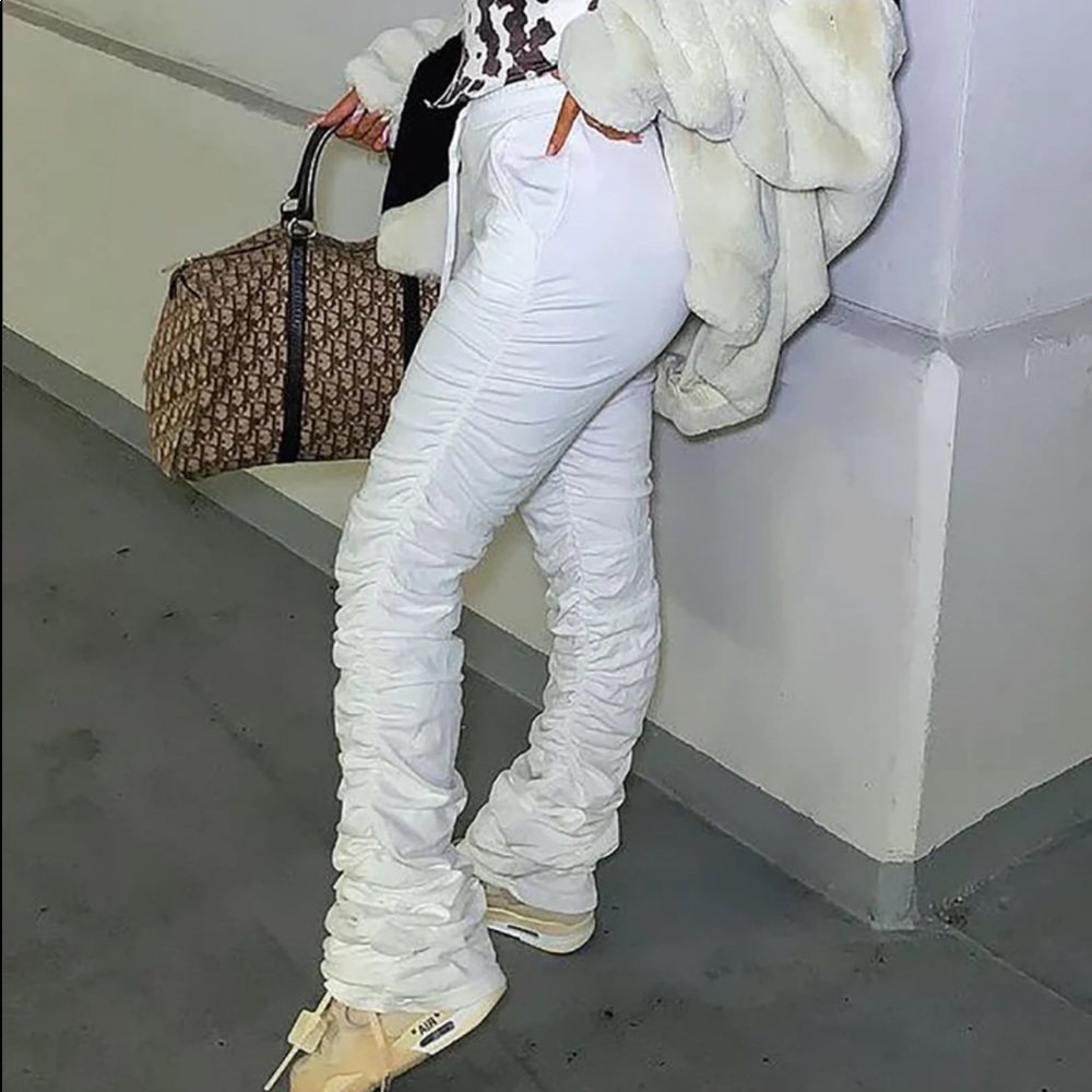 Fashion nova stacked pant